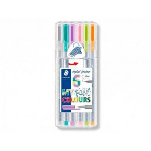 ROTULADOR TRIPLUS FINELINER 334  MY PASTEL