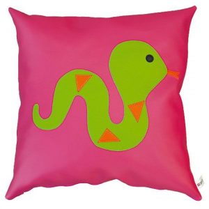 COJÍN CUADRADO SERPIENTE