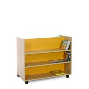 CARRO LIBRERIA DOBLE FRONTAL
