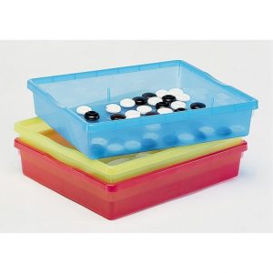 CAJONES PLANOS COLORES   LOTE DE 3