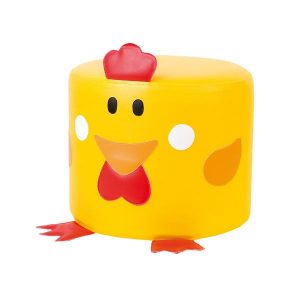 PUFF ANIMALES GALLINA