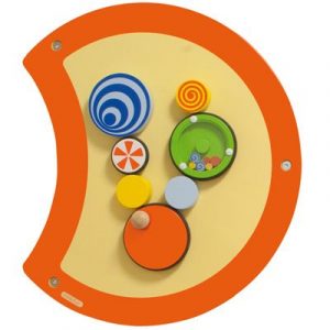 ELEMENTO DE PARED GUSANO “RUEDAS GIRATORIAS”