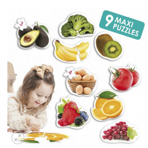 MAXIPUZZLE ALIMENTOS SANOS
