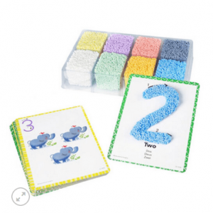 MOLDEA LOS NUMEROS CON PLAYFOAM