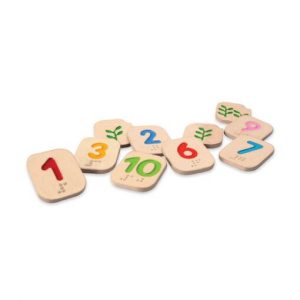 NÚMEROS EN BRAILLE 1-10