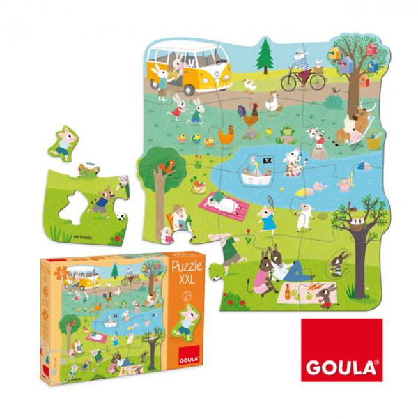PUZZLE XXL UN DIA EN EL CAMPO
