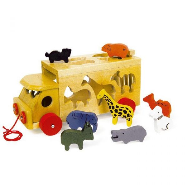 COCHE ZOO CON ANIMALES
