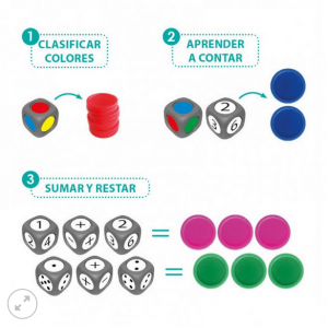 CLASIFICAR COLORES Y APRENDER A CONTAR