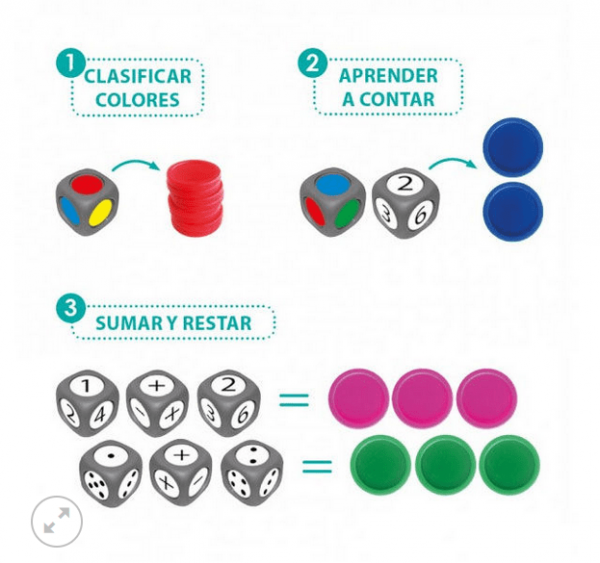 CLASIFICAR COLORES Y APRENDER A CONTAR