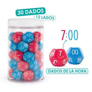 SET DADOS DE LA HORA (30 UDS)