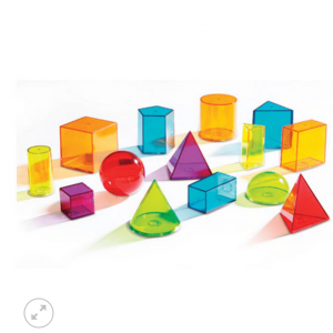 FORMAS GEOMÉTRICAS: CUBOS TRANSPARENTES