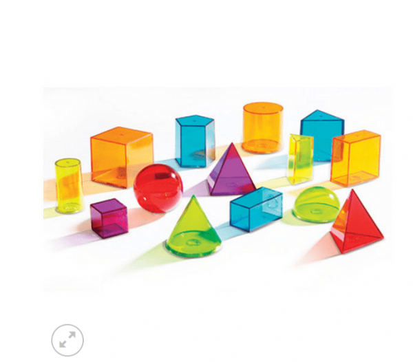 FORMAS GEOMÉTRICAS: CUBOS TRANSPARENTES