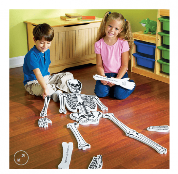 PUZZLE SUELO DE FOAM ESQUELETO