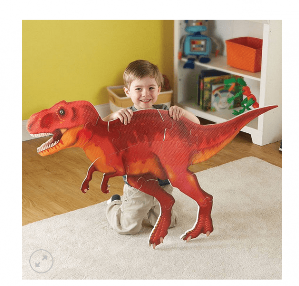 PUZZLE SUELO JUMBO DINOSAURIO T-REX