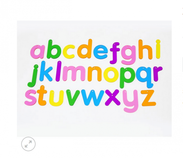 LETRAS DEL ALFABETO ARCOIRIS
