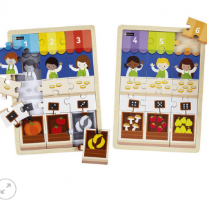 SET DE PUZZLES - CANTIDADES: 1 AL 6