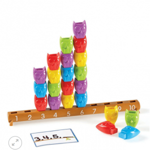 CONTAR BÚHOS DEL 1 AL 10