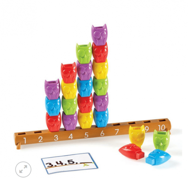 CONTAR BÚHOS DEL 1 AL 10