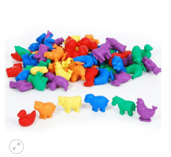 ANIMALES DE GRANJA PARA CONTAR