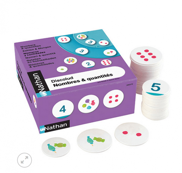 DISCOLUD: NÚMEROS Y CANTIDADES: DEL 1 AL 6