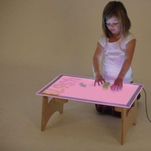 MESA LUMINOSA LED TAMAÑO A2 CAMBIA DE COLOR
