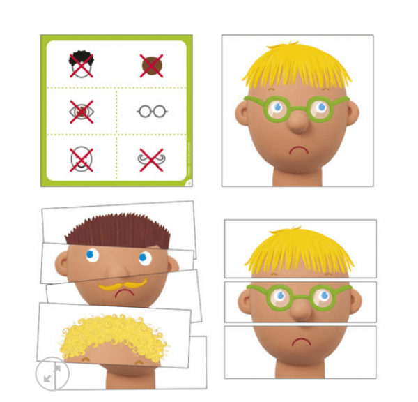 JUEGO DE LOS RETRATOS