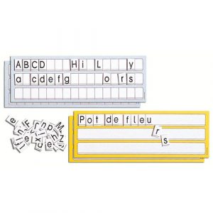 PIZARRA Y LETRAS MAGNETICAS