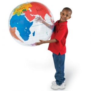 GLOBO TERRÁQUEO INFLABLE 67,5 CM