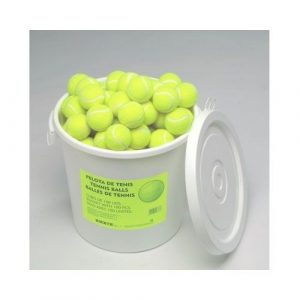 CUBO 100 PELOTAS DE TENIS