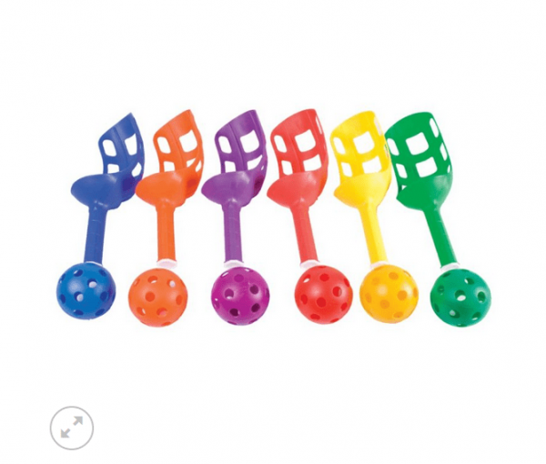JUEGO DE CESTA CON PELOTA