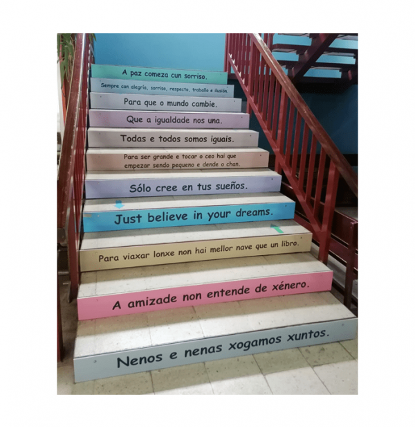 VINILOS ESCALERAS PVC