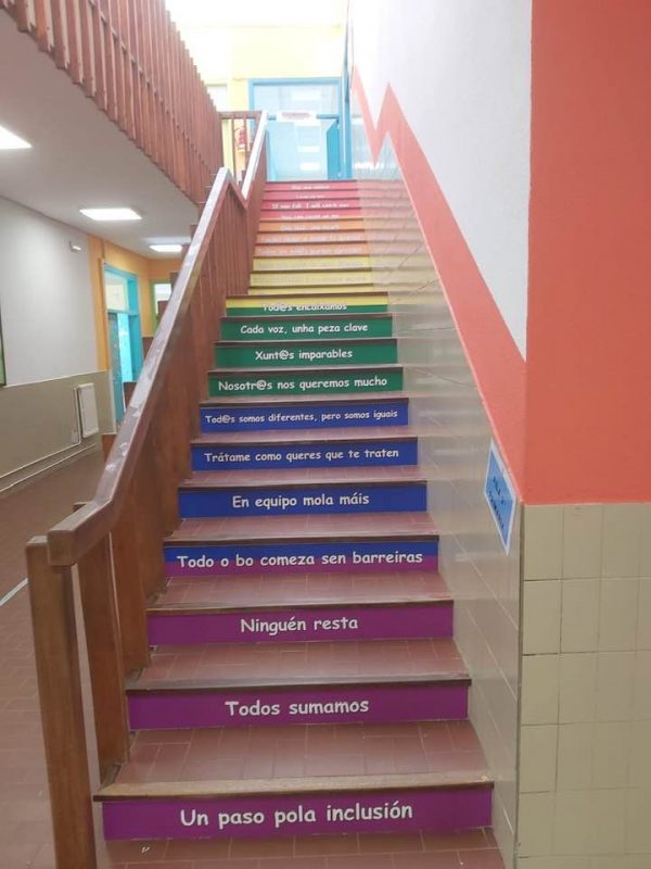 Vinilos escaleras